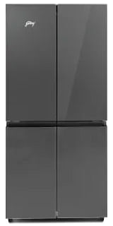 Godrej RM EONVELVET 685 RIT GR BK 670 L Side by Side Door Refrigerator