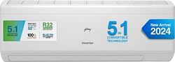 Godrej EI 18IINV5R32 WYS 1.5 Ton 5 Star 2024 Inverter Split AC