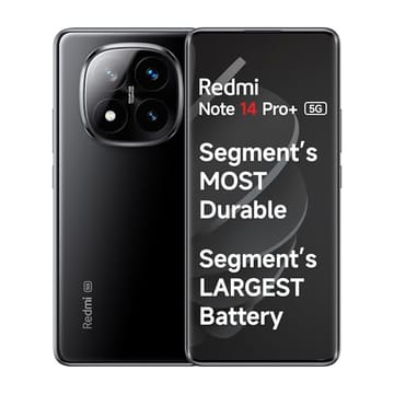 Xiaomi Redmi Note 14 Pro Plus 5G Front & Back View