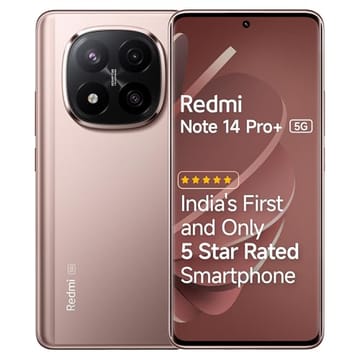Xiaomi Redmi Note 14 Pro Plus 5G Front & Back View