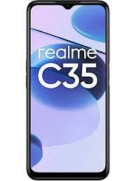 Realme C35 Front Side
