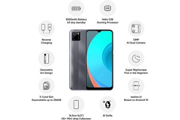 realme c11 front camera mp