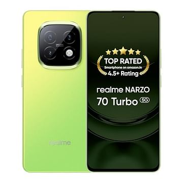 Realme NARZO 70 Turbo 5G Front & Back View