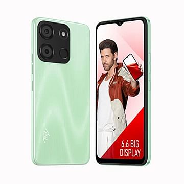 itel A60 Front & Back View