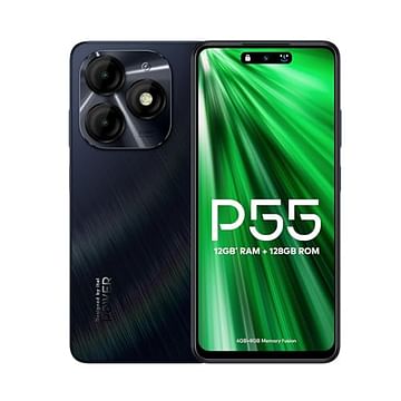 itel P55 4G Front & Back View