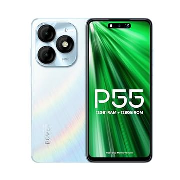itel P55 4G Front & Back View