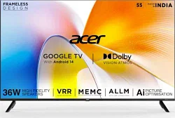 Acer I Pro Series 55 inch Ultra HD 4K Smart LED TV (AR55UDIGU2875AT)