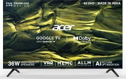 Acer L Series 65 inch Ultra HD 4K Smart LED TV (AR65UDLGU2875AT)