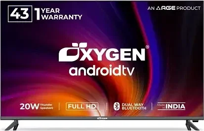 Oxygen O Series 43 inch Full HD Smart LED (43SMTRO2)