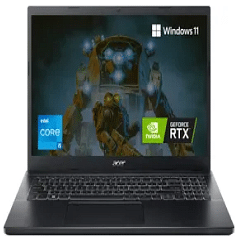 Acer Aspire 7 ?A715-51G Gaming Laptop (12th Gen Core i5/ 8GB/ 512GB SSD/ Win11/ 4GB Graph)