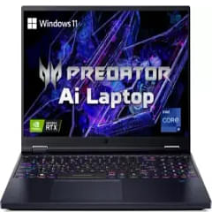 Acer Predator Helios 16 PH16-72 NH.QNZSI.002 Gaming Laptop (14th Gen Core i9/ 32GB/ 1TB SSD/ Win11/ 12GB Graph)