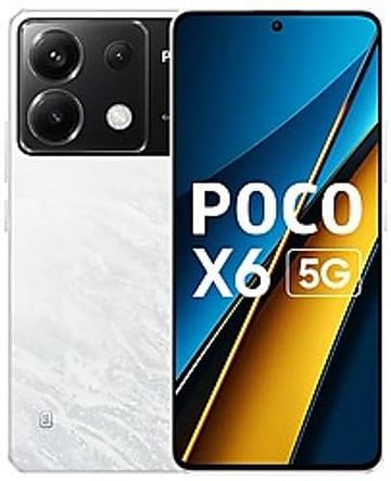 Poco X6 Front & Back View
