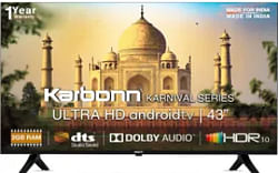 Karbonn Karnival Series KJS43ASUHD 43 inch Ultra HD 4K Smart LED TV