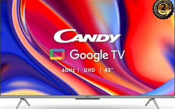 Candy CA43U50LED 43 inch Ultra HD 4K Smart LED TV