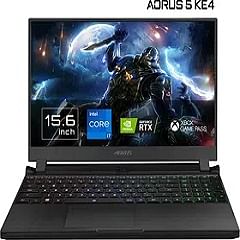 Nvidia gigabyte aorus 5 ke4 gaming laptop