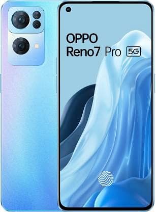Oppo Reno 7 Pro 5G Front & Back View
