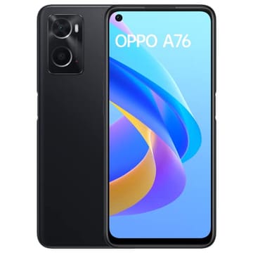 Oppo A76 5G Front & Back View