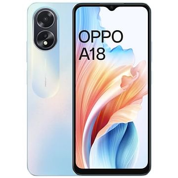 Oppo A18 Front & Back View